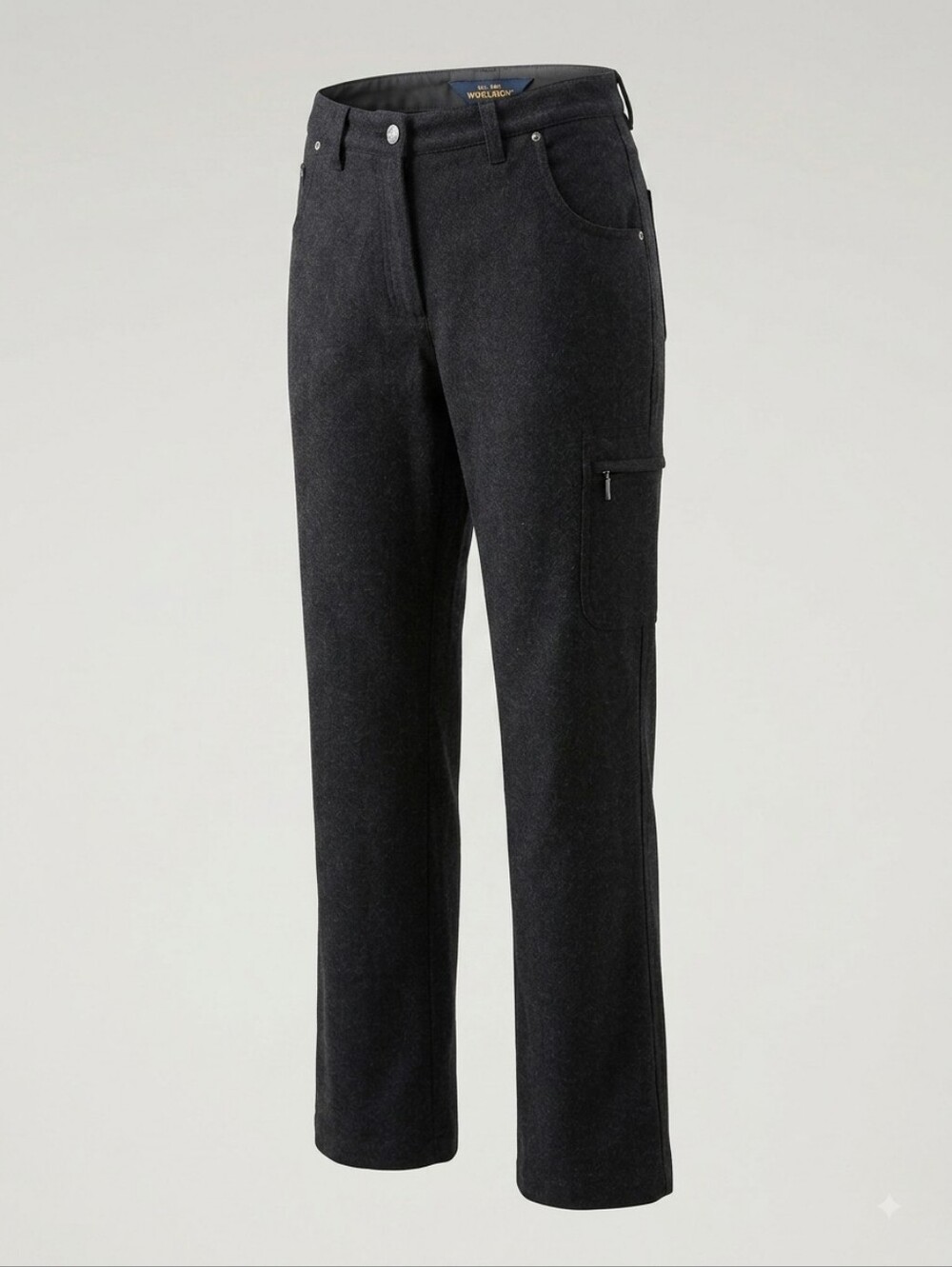 Woolrich Women's Wool Blend Cargo Trousers Size 10 (Lined)